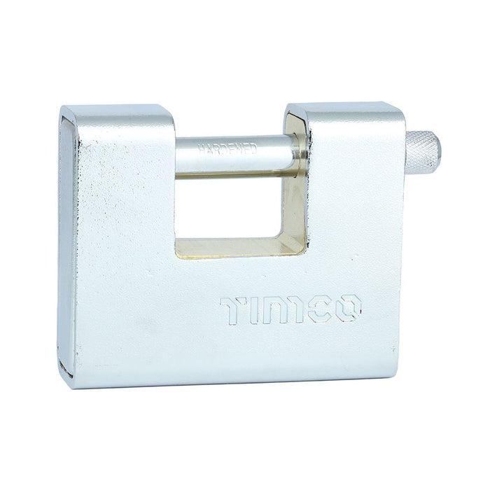 Armoured Rectangular Padlock (Size 90mm - 1 Each)