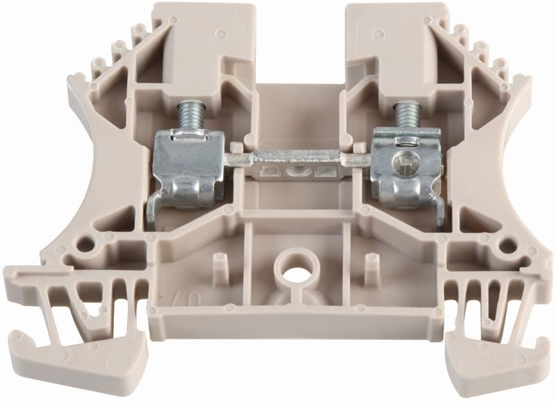 Terminal Block, DIN, 35A, Beige