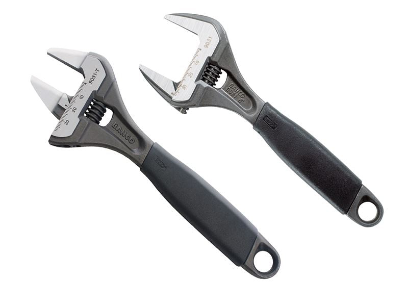 ERGO™ 90 Series Adjustable Wrench, Extra Wide Jaw