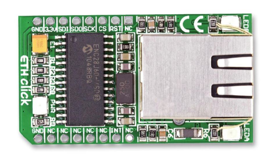 ETH Click Ethernet Add On Board