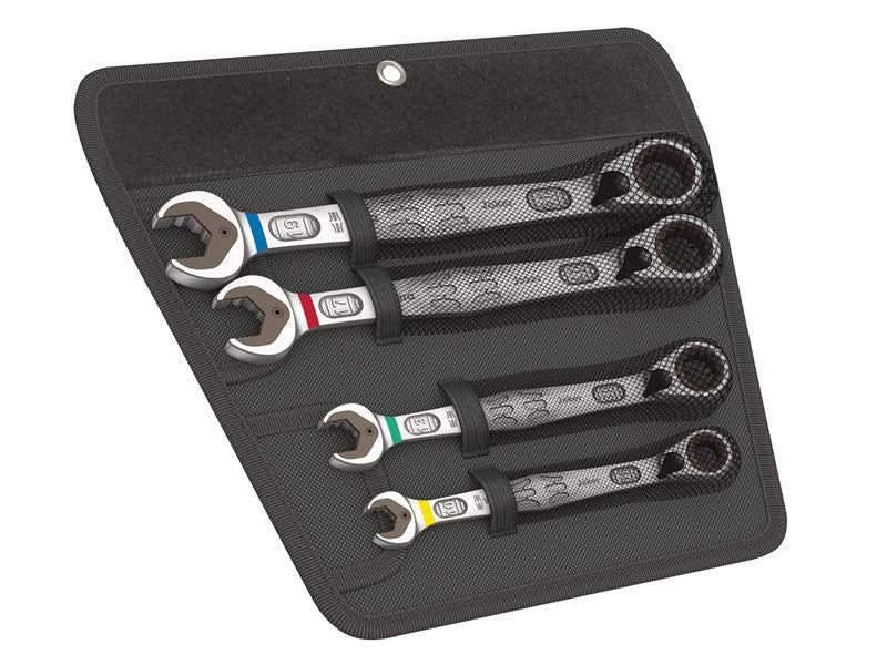 Joker Switch Ratcheting Combination Spanner Set, 4 Piece