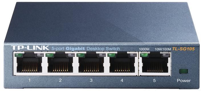 5 Port Gigabit Desktop Network Switch