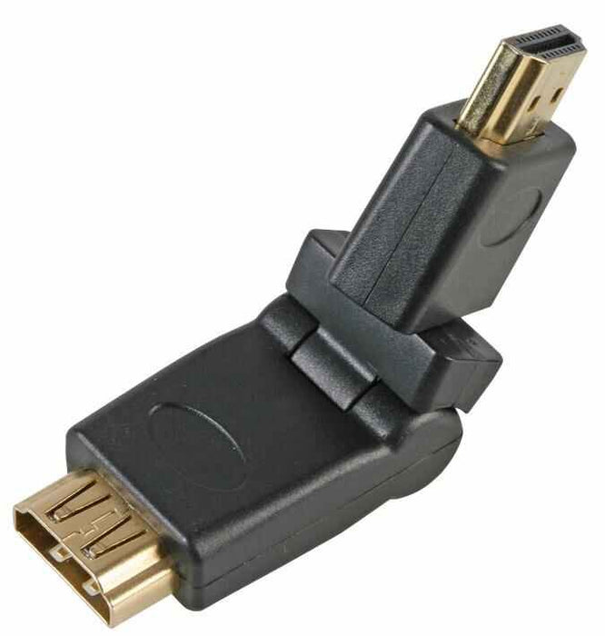 360° Rotating HDMI Adaptor Male to Female