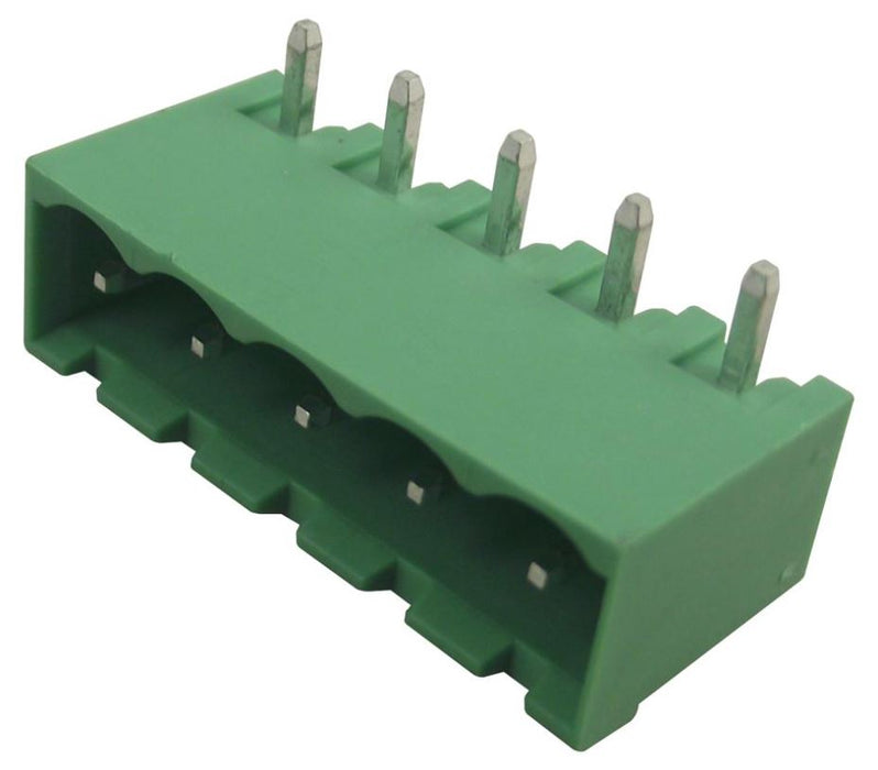 PCB Header, Horizontal, 5.08mm, 5 Way