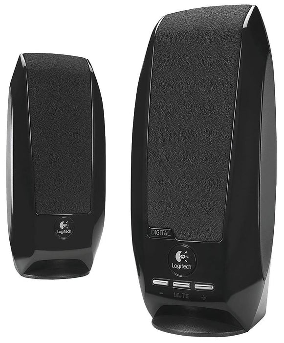 S150 2.0 Digital PC Speakers - USB Powered Black