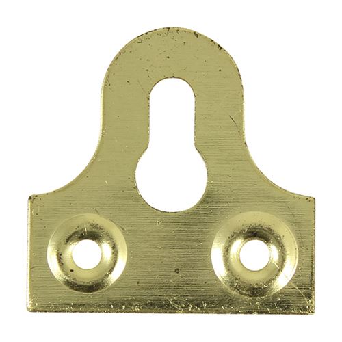 Mirror Plate - Slotted