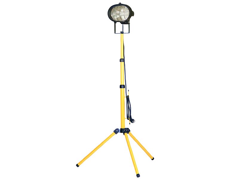 Single Tripod Site Light 500W 240V