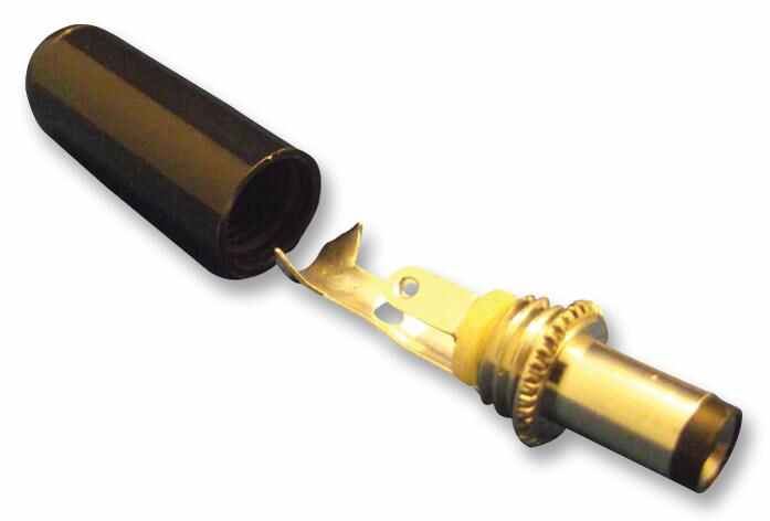 CONXALL - DC Power Plug 2.5mm, Black