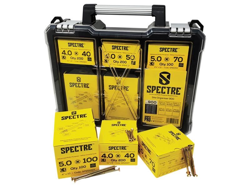 Spectre™ Site Organiser 900 Piece