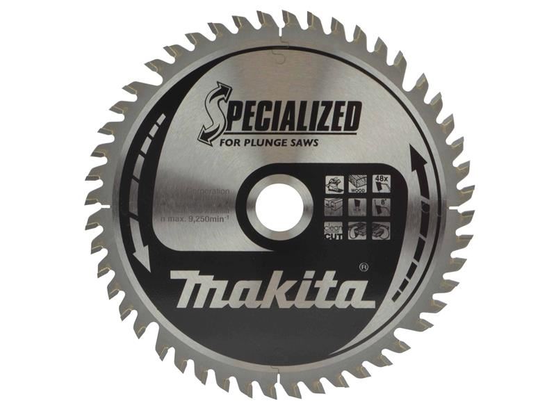 B-09298 Specialized Plunge Saw Blade 165 x 20mm x 48T