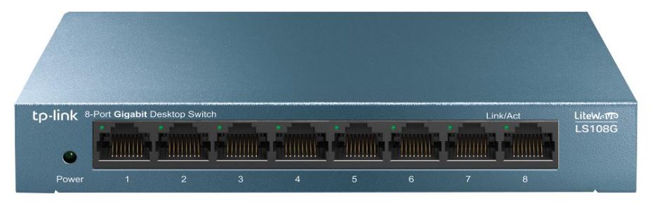 LiteWave 8 Port Gigabit Home / Office Desktop Switch