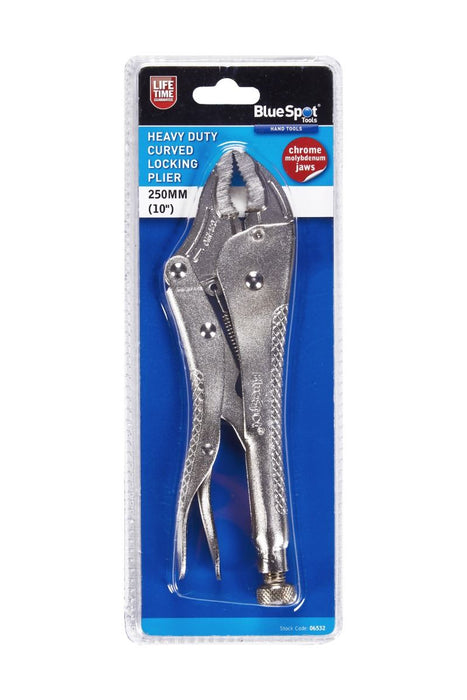 250mm (10") Heavy Duty Curved Locking Plier