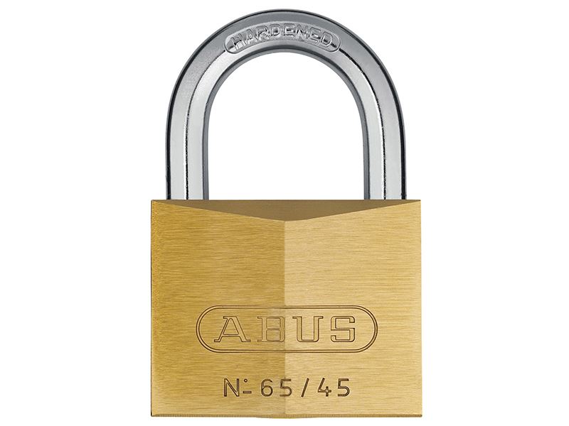 65/45mm Brass Padlock Carded