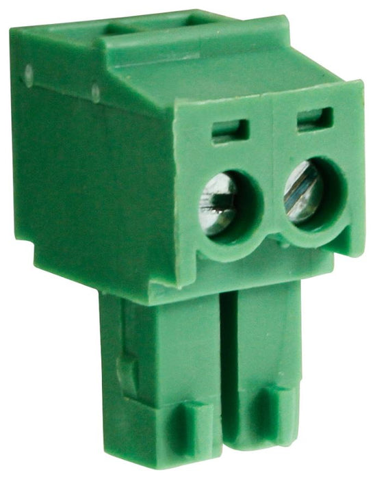 3.81mm Pluggable Rising Clamp Terminal Block, 2-Pole, 8A
