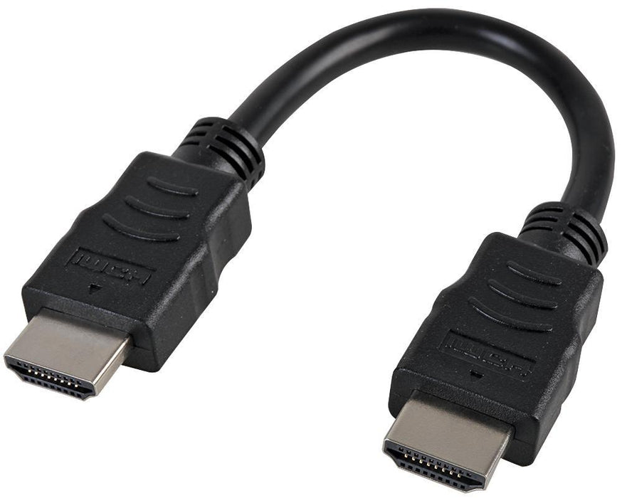 High Speed 4K UHD HDMI Lead, Male to Male, Black