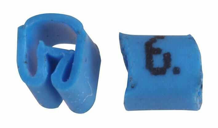 Cable Marker 6 Blue 100 Pack