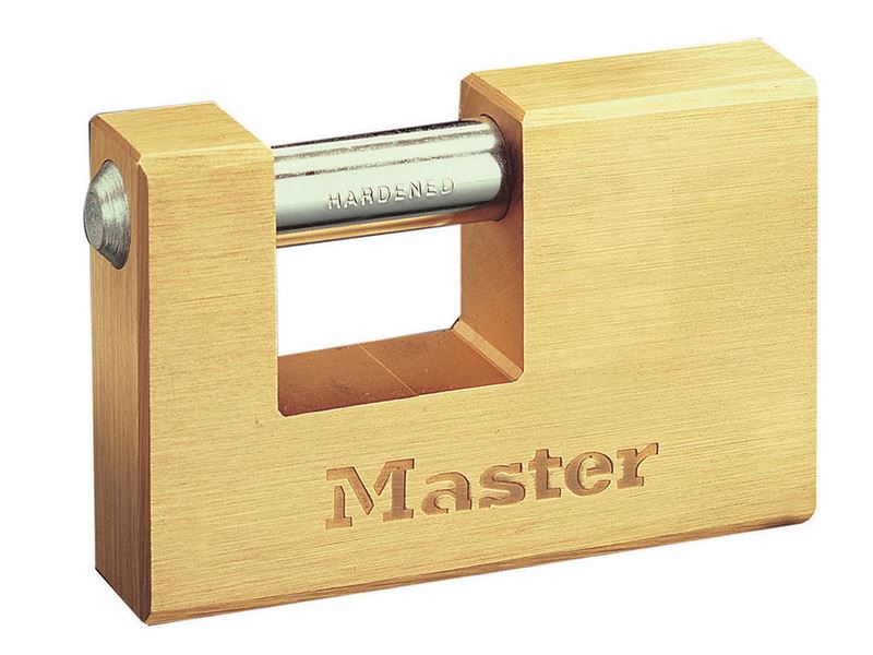 Rectangular Solid Brass Body Shutter Padlocks