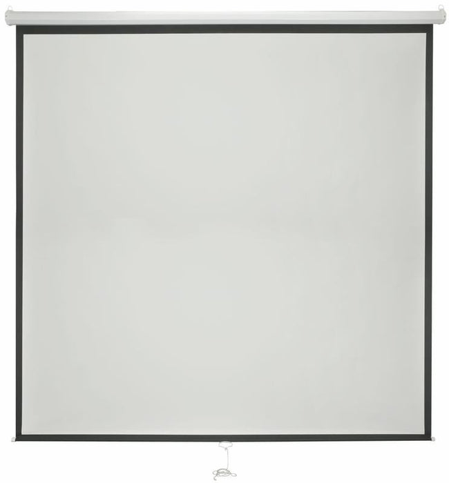 84" 1:1 Manual Projector Screen