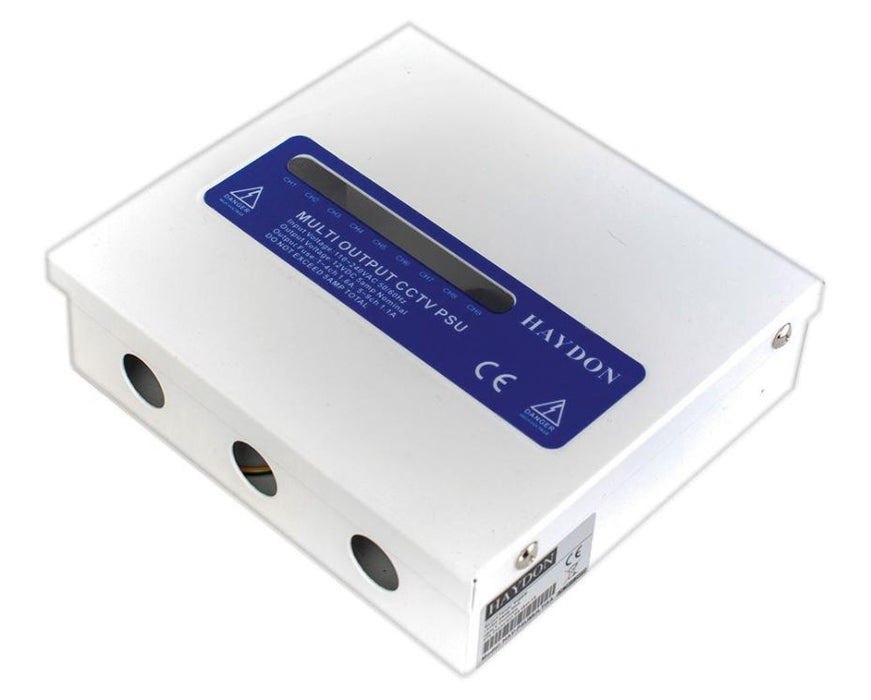 12V, 5A 9 Output CCTV Power Supply Unit