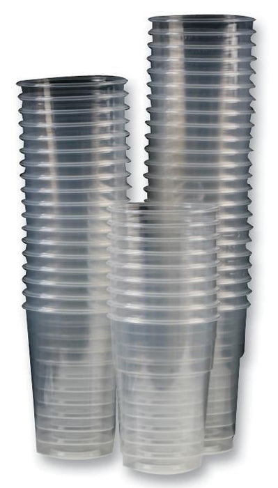 10oz Clear Plastic Cups - Pack of 50