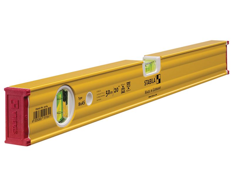 80 AS Single Plumb Box Section Spirit Level