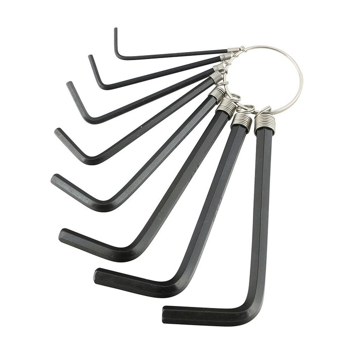 Hex Key Keyring Set (Size 8pcs - 8 Pieces)