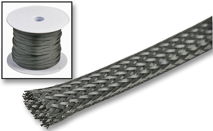 Polyester Expandable Braided Sleeving Black