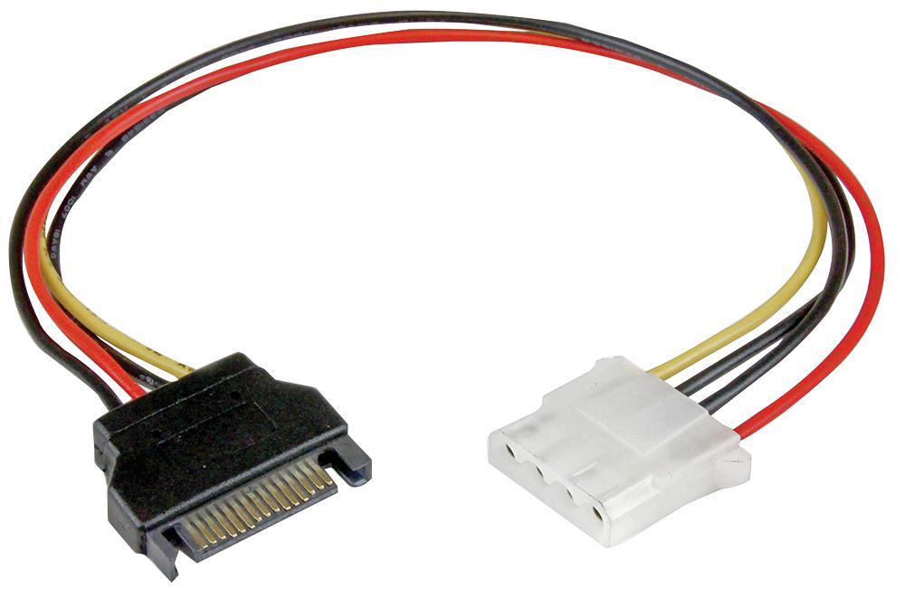 SATA Male to 4 Pin Molex Female Power Cable Adaptor