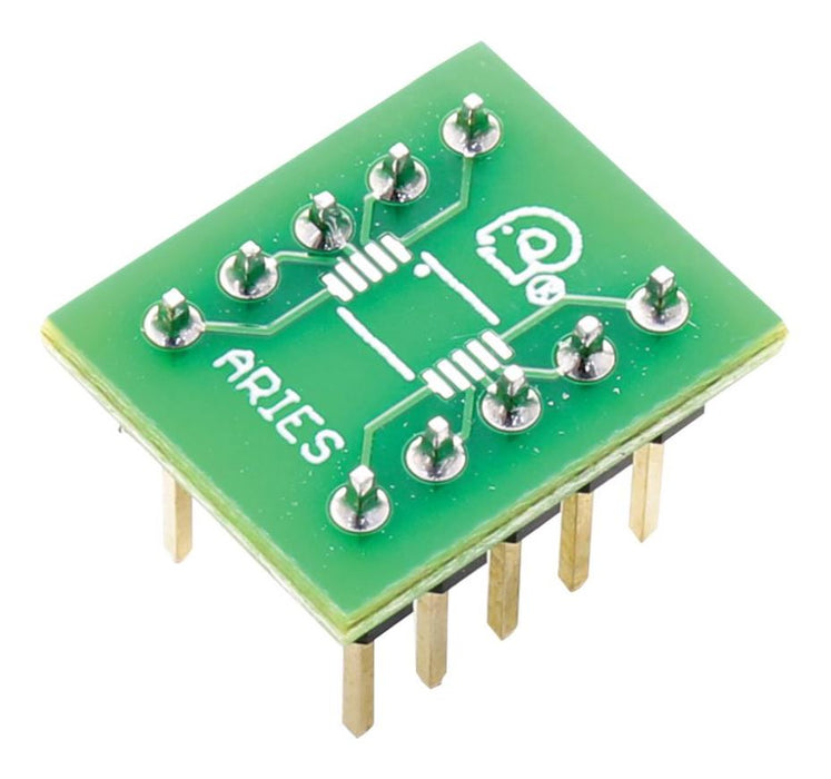 10-MSOP to 10-DIP Small Outline IC Prototyping Adaptor