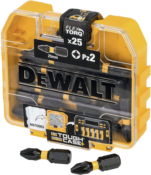 DEWALT DT70588T Impact Bits PZ2 25mm (Pack 25)