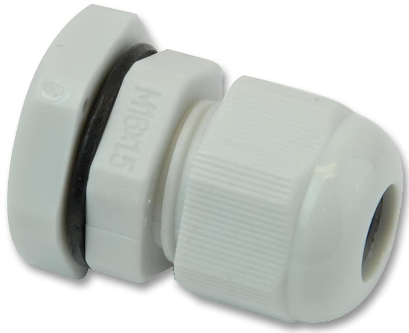 Nylon Cable Gland M16 10mm Grey 100 Pack