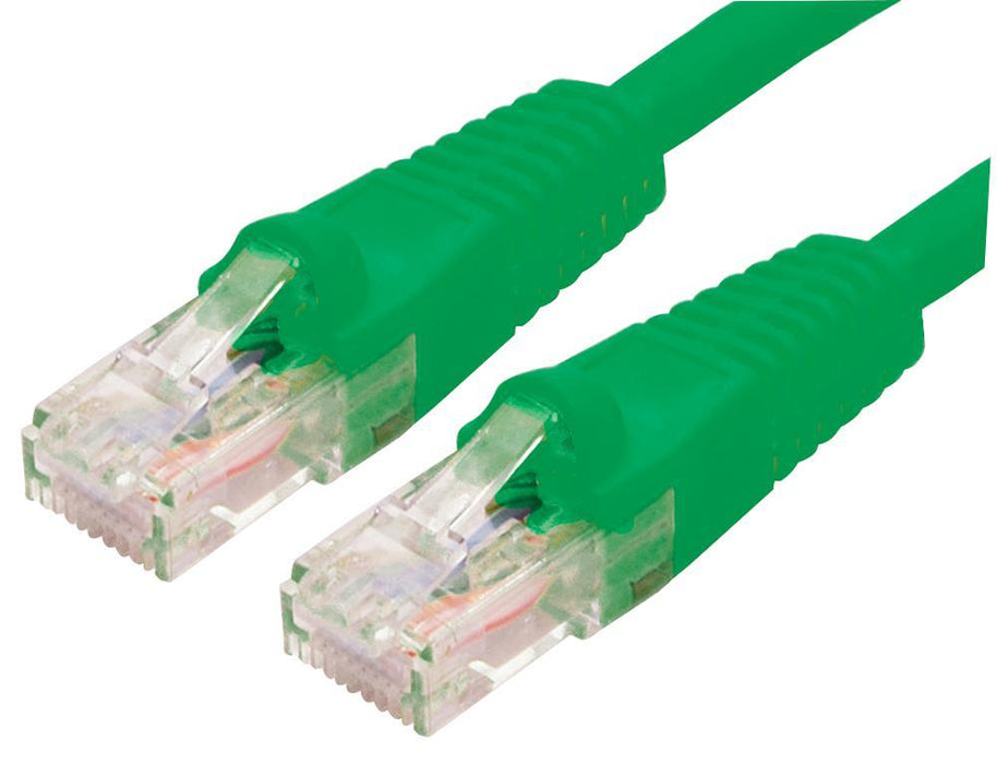 Snagless Cat6 UTP LSOH Ethernet Patch Lead Green