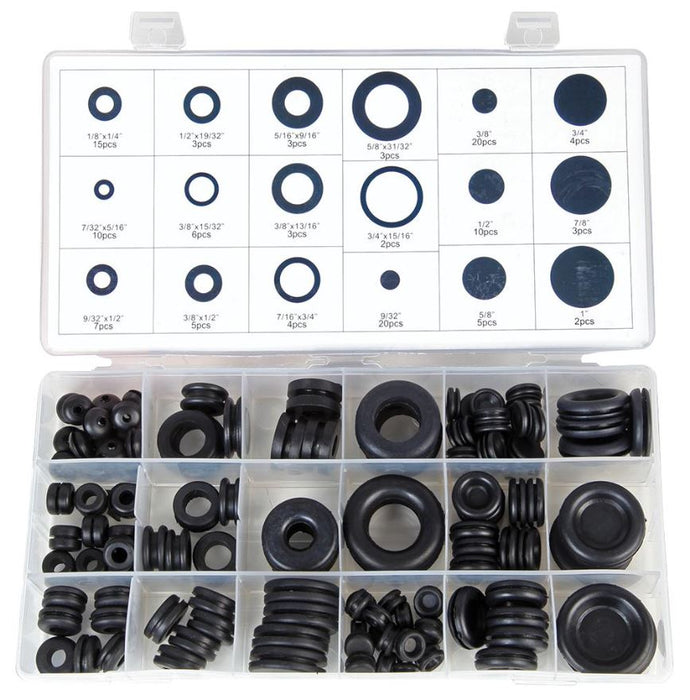 Grommet Assortment - 125 Piece