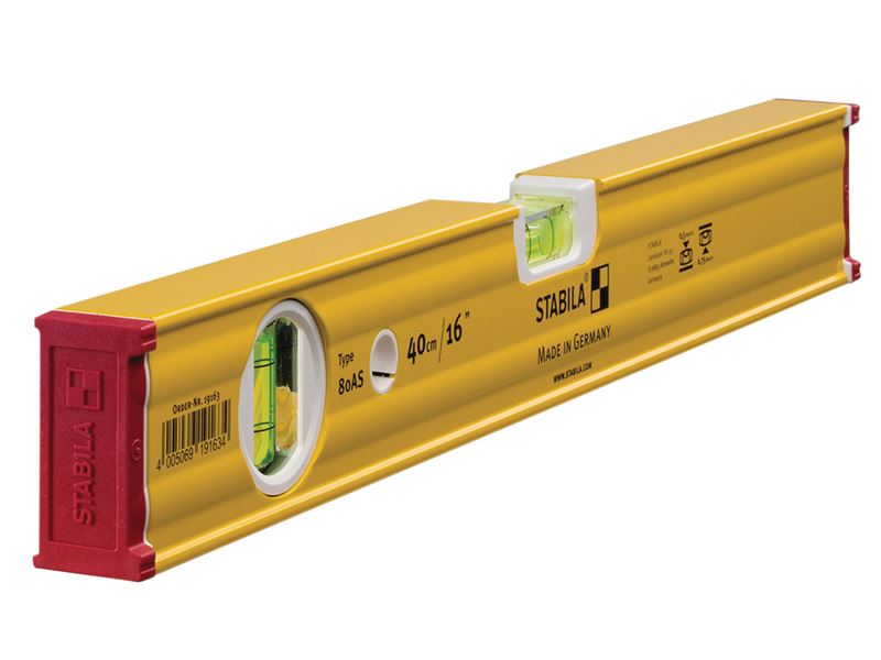 80 AS Single Plumb Box Section Spirit Level