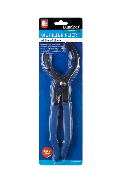 Oil Filter Pliers (63.5mm-116mm)