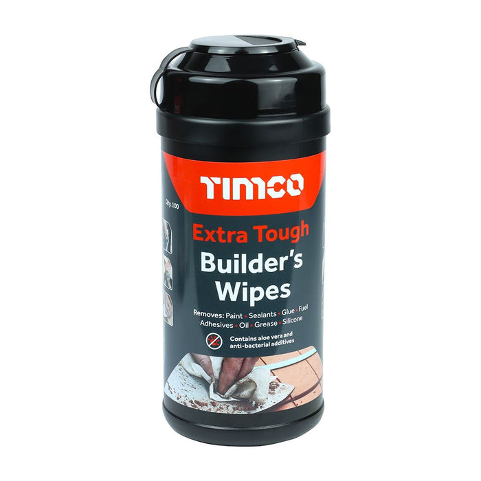 Extra Tough Builders Wipes (Size 100 Wipes - 100 Pieces)