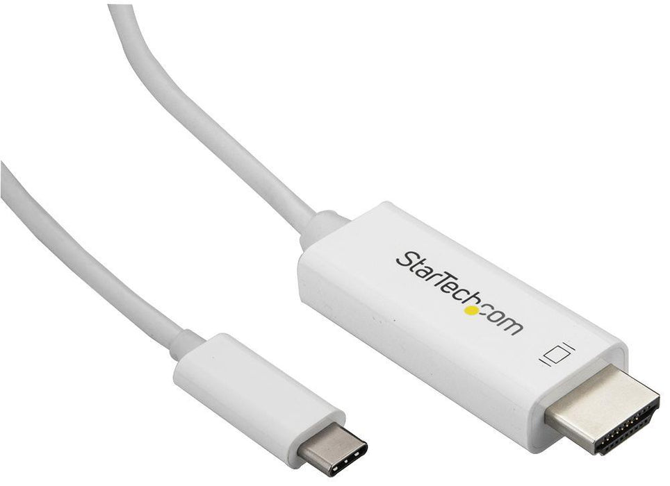 USB-C to HDMI Lead, 3m White