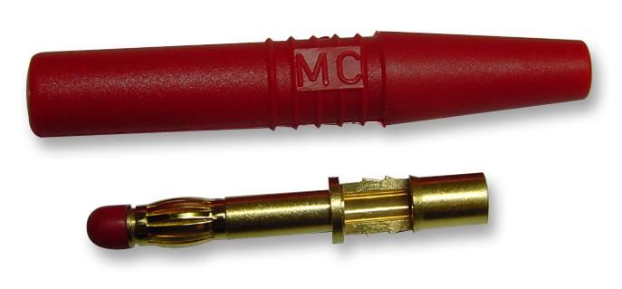 4mm Plug, Red