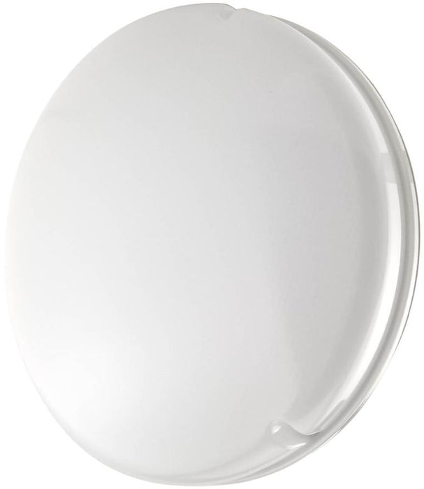 14.5W Urban White LED Round Bulkhead with Microwave Sensor, 4000K, 1300lm , IP65 Rated