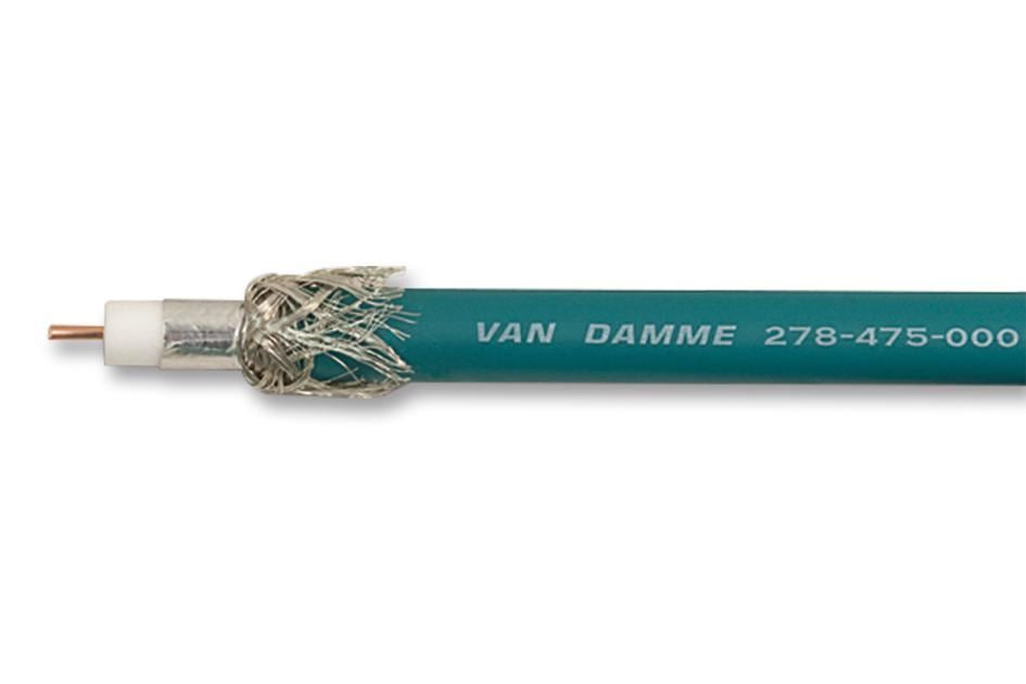 HD Vision RG11/U LSZH Ecoflex Coaxial Cable Blue, Per Metre