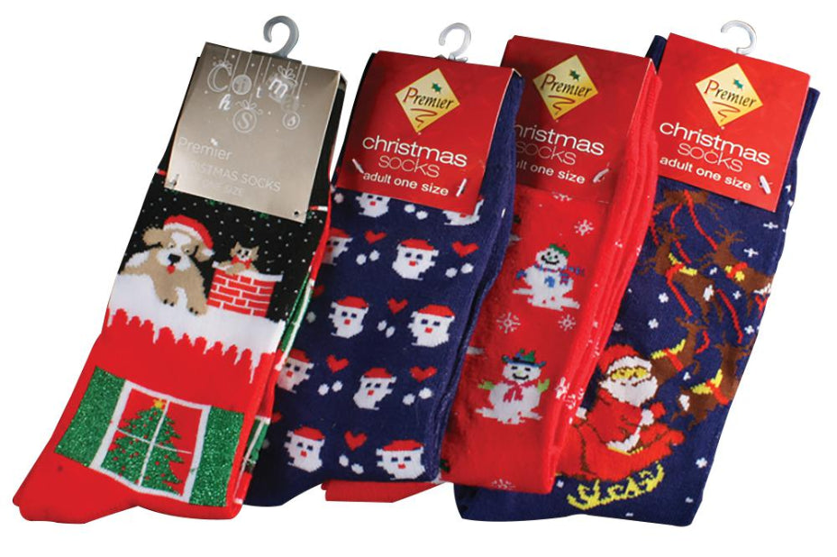 Raraion - Adult Christmas Socks, One Size, One Pair