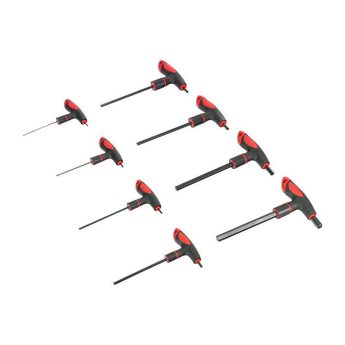 T-Handle Hex Key Set (Size 8pcs - 8 Pieces)