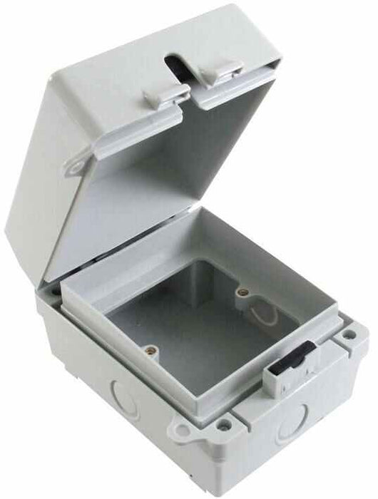 1 Gang IP65 Weatherproof Electrical Box