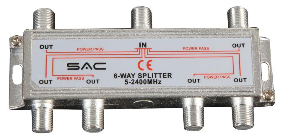 Indoor Splitter with DC Pass