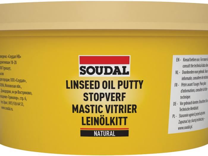 Universal Linseed Oil Putty Colourless