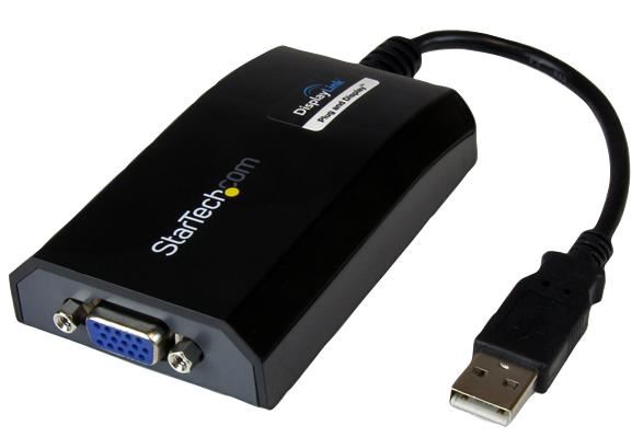 USB to VGA Adaptor - External USB Video Graphics Card for PC & MAC 1920 x 1200