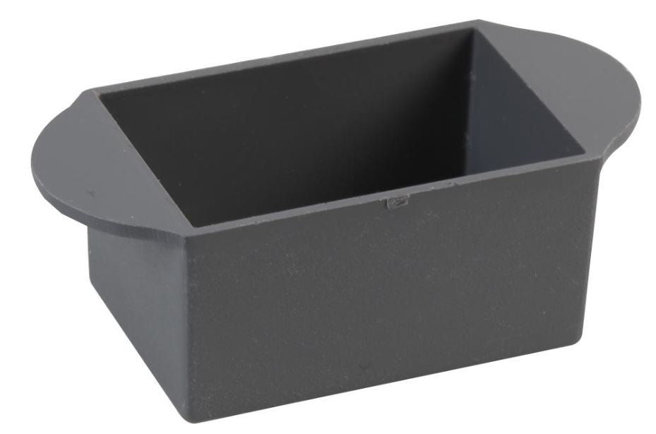 Black ABS Potting Box with Flanges - 36x24x19mm