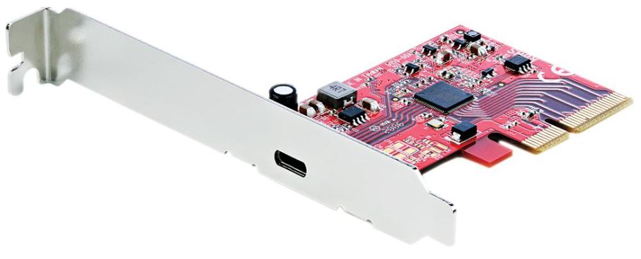 USB 3.2 Gen 2x2 20Gbps USB Type-C PCI-Express Card, 1x USB-C