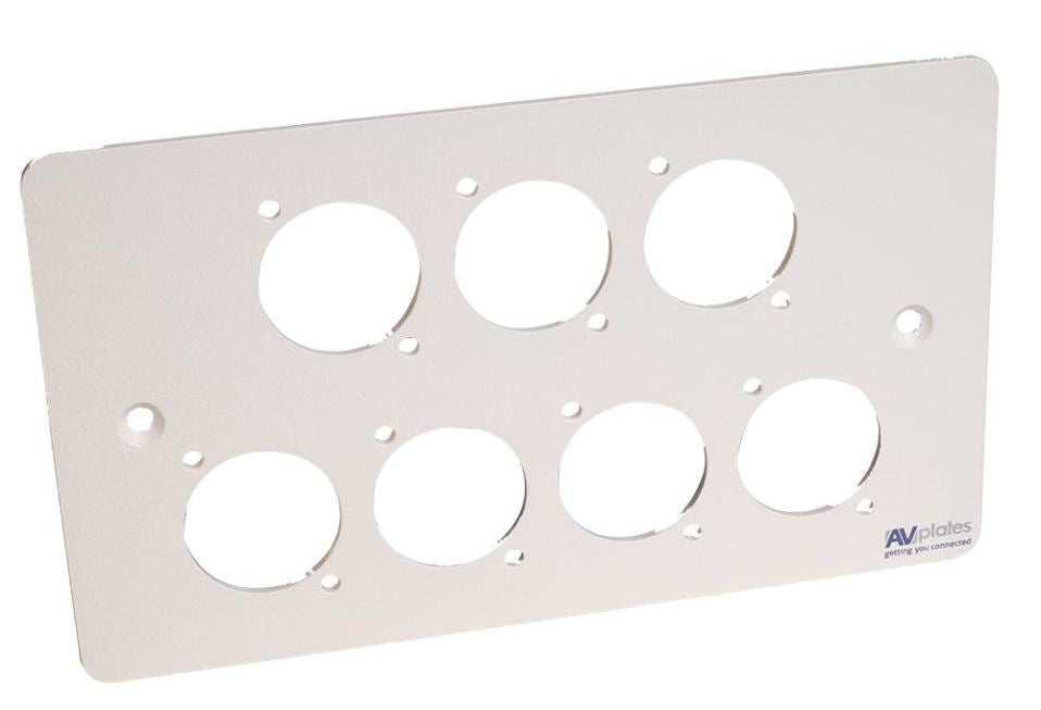 2 Gang 7x D-Shell Wall Plate