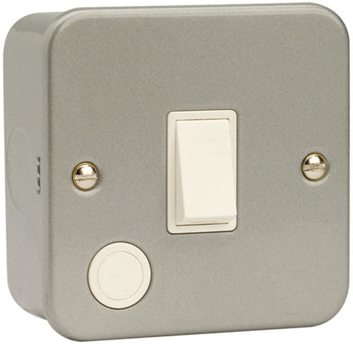 20A 1G DP Metalclad Switch + Flex Outlet